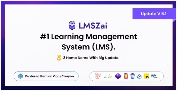 LMSZAI - LMS | Learning Management System (Saas) v6.1 - nulled Free