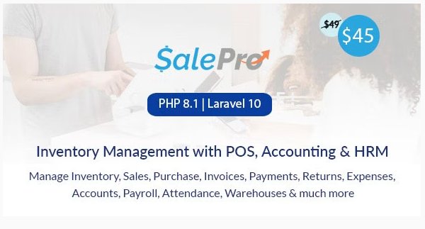 SalePro POS, Inventory Management System, HRM & Accounting - Nulled Free Download